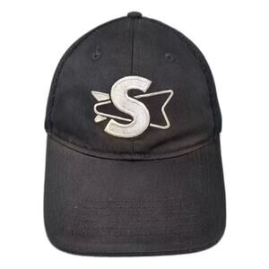 Sonic Trucker Hat Black White One Size Snapback Mesh Embroidered Service Logo